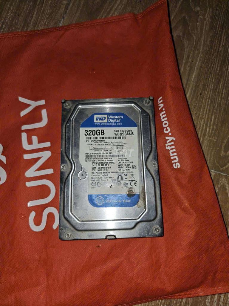 Ổ cứng HDD Western Digital WD3200AAJS 320GB. Mua bán Linh kiện (RAM, Card...) tại Huyện Gia Lâm Hà Nội được đăng bởi Việt Hà hình 1
