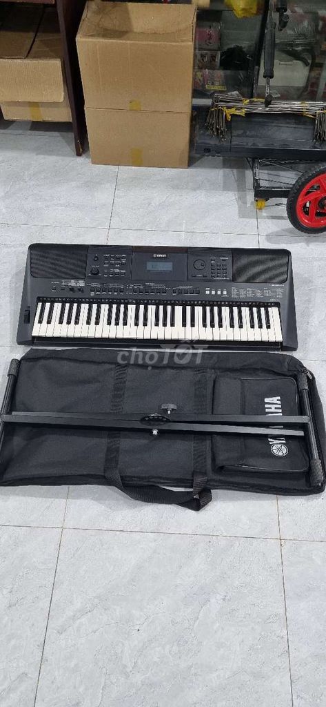 ĐÀN ORGAN YAMAHA PSR E453 NGUYÊN BỘ 98%