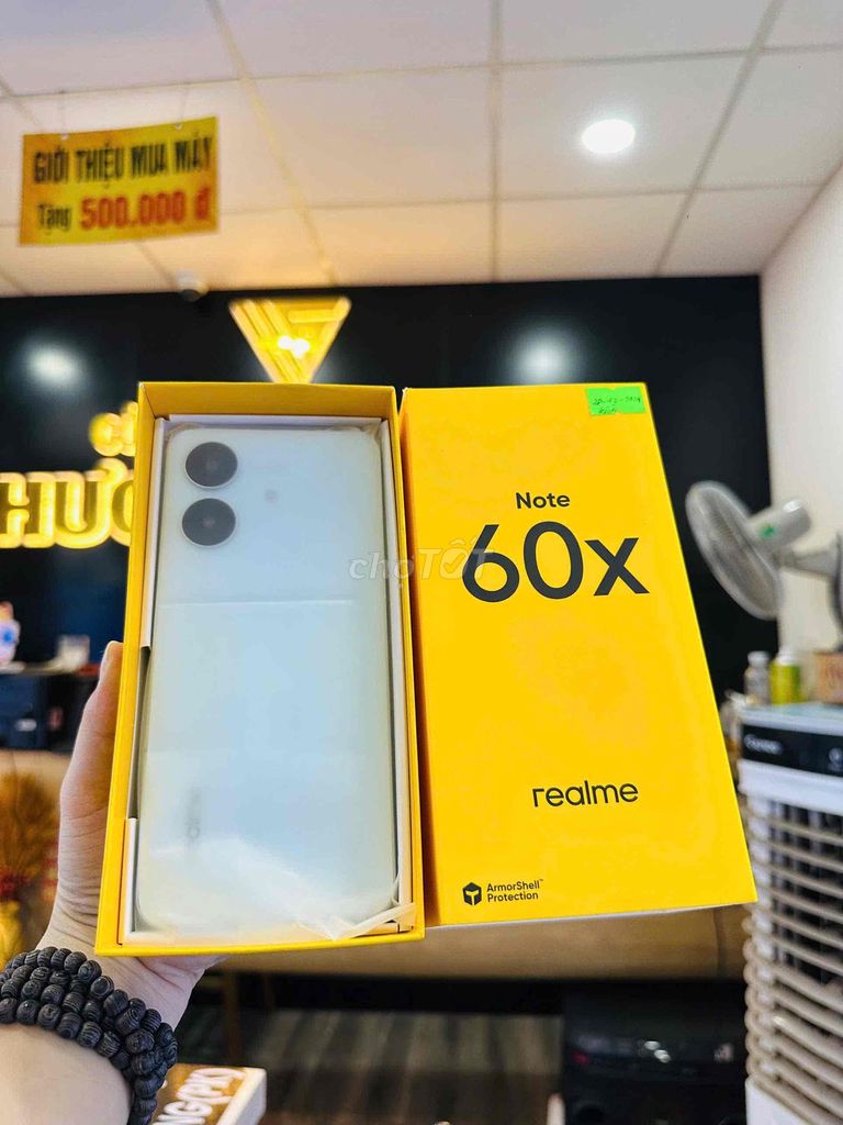 Realme Note 60X 64G New. Mua bán Điện thoại tại Thành phố Bến Tre Bến Tre được đăng bởi HươngGiangmobile hình 1