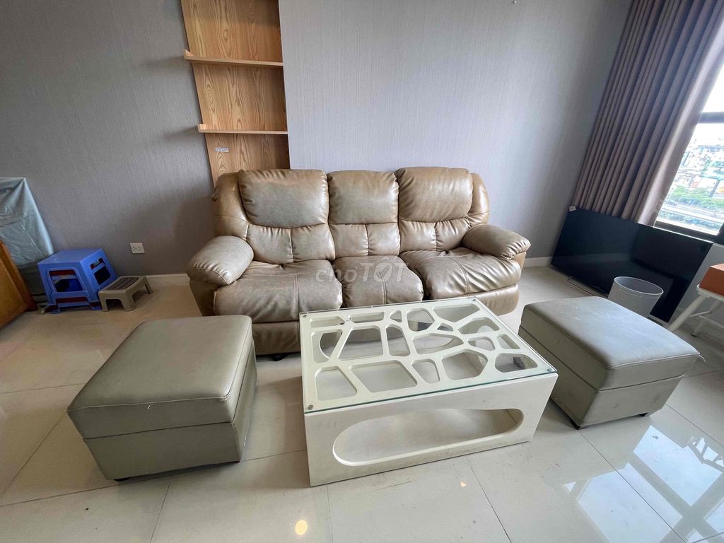 sofa da bò. Mua bán Bàn ghế tại Quận Bình Tân Tp Hồ Chí Minh được đăng bởi HÀNG THANH LÝ NỘI THẤT 268 hình 1
