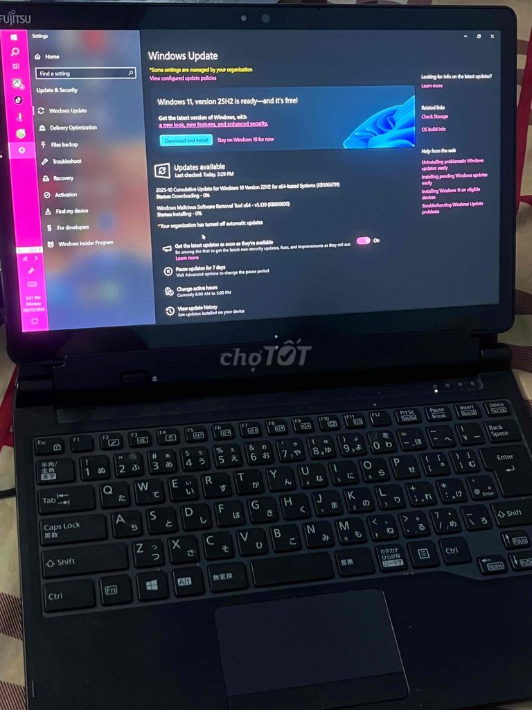 Fujitsu Q738 i5 8350U 8GB/128GB. Mua bán Máy tính bảng tại Thành phố Dĩ An Bình Dương được đăng bởi Ngg Thahh hình 1