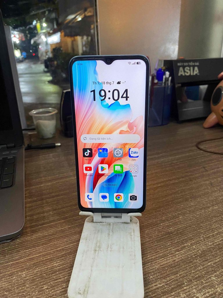Oppo A18 Xanh 4GB/64GB. Mua bán Điện thoại tại Quận Bình Tân Tp Hồ Chí Minh được đăng bởi Hoang Long hình 1