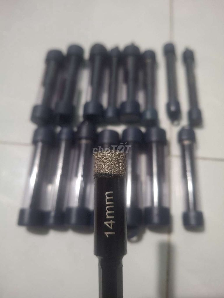Mũi khoan Kim cương 14mm Đen. Mua bán Đồ chuyên dụng, Giống nuôi trồng tại Huyện Trảng Bom Đồng Nai được đăng bởi MINH Thế  hình 1