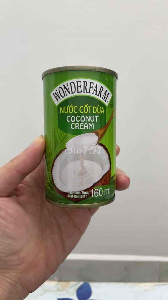 Nước cốt dừa Wonderfarm 160ml