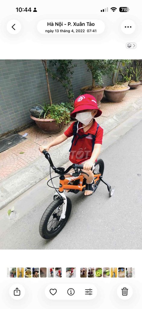 Xe đạp hãng Royal baby. Mua bán Mẹ và bé tại Quận Bắc Từ Liêm Hà Nội được đăng bởi An hình 1
