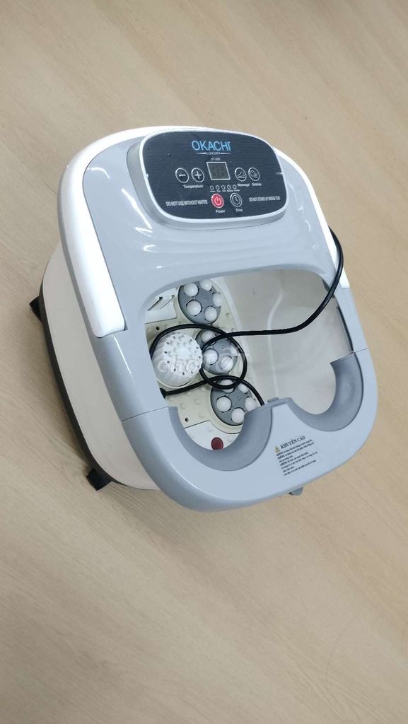 Máy ngâm chân Okachi Luxury Trắng xám Massage. Mua bán Nội thất, đồ gia dụng khác tại Quận 4 Tp Hồ Chí Minh được đăng bởi Nam hình 1