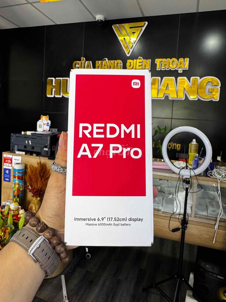 Xiaomi Redmi A7 Pro 128GB Xám new. Mua bán Điện thoại tại Thành phố Bến Tre Bến Tre được đăng bởi HươngGiangmobile hình 1