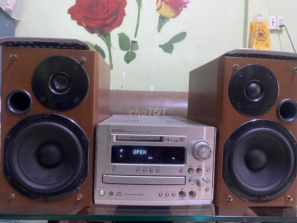 Dàn âm thanh Denon MG33 Nâu, Bạc. Mua bán Tivi, Âm thanh tại Quận 10 Tp Hồ Chí Minh được đăng bởi Tài hình 1
