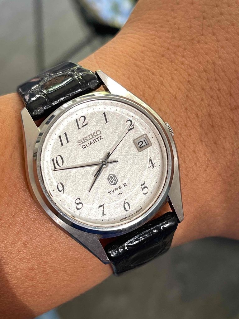 Đồng hồ Seiko Quartz Type II Unisex Bạc. Mua bán Đồng hồ tại Thành phố Long Xuyên An Giang được đăng bởi NGUYEN MINH TIEN hình 1
