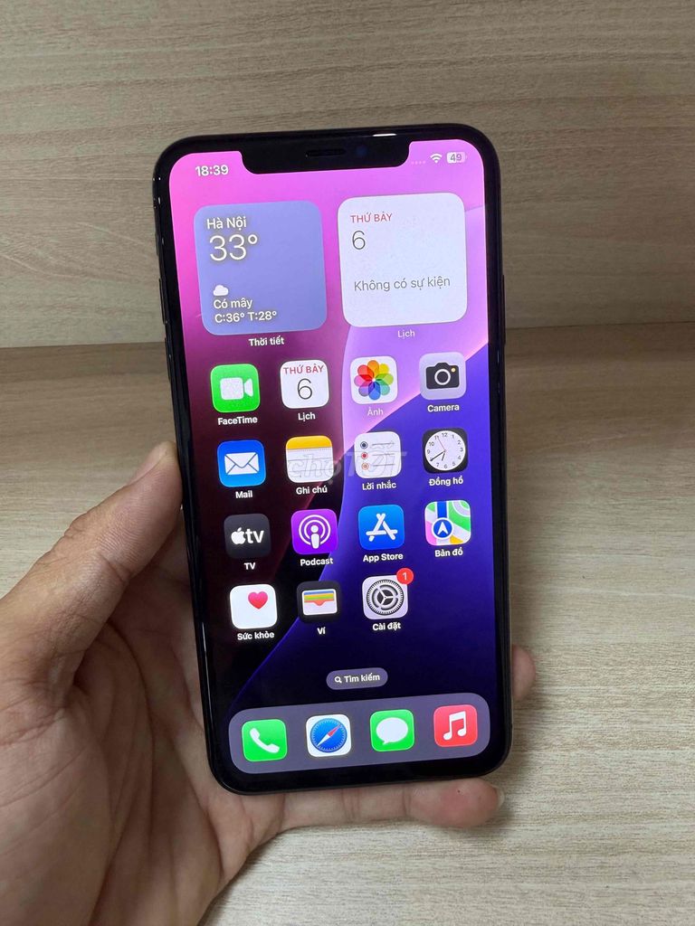 iPhone Xs Max 64GB Đen Đã sử dụng. Mua bán Điện thoại tại Huyện Thanh Bình Đồng Tháp được đăng bởi Táo Mobile  hình 1
