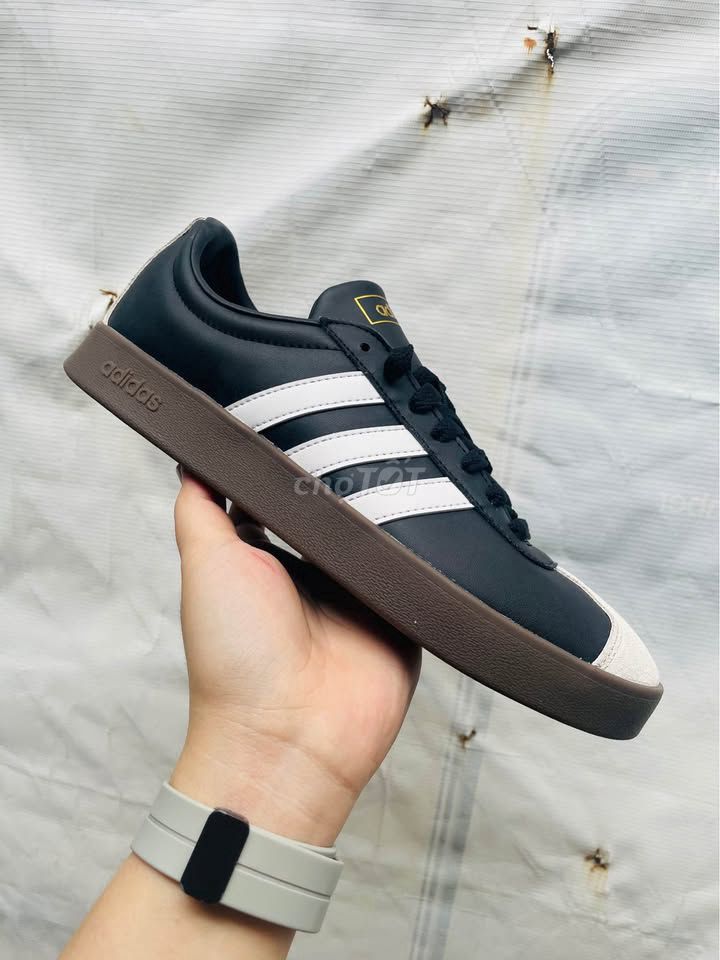 TL Giày A.DiDAS VL Court Đen New Size 41 26cm