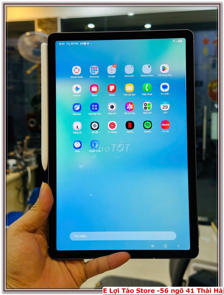 E pass Samsung Tab S10 FE 5G 8GB/128GB BH 2/2/2027. Mua bán Máy tính bảng tại Quận Đống Đa Hà Nội được đăng bởi Nguyễn Tiến Lợi hình 1