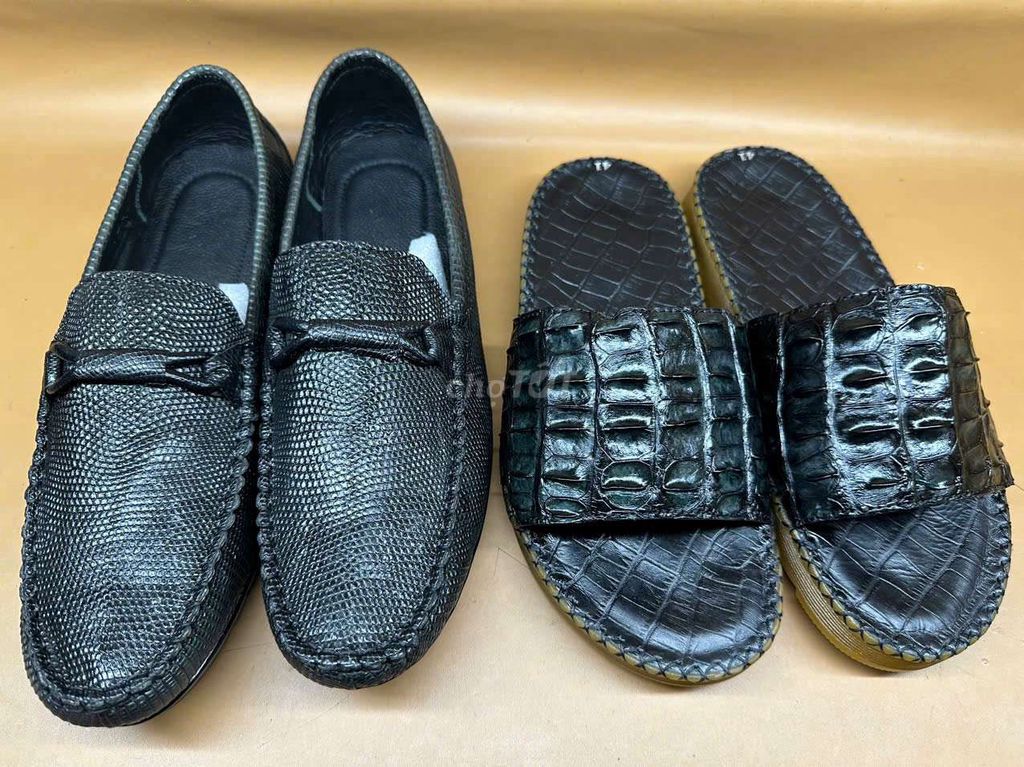 Giày dép da size 41 mang Tết ok