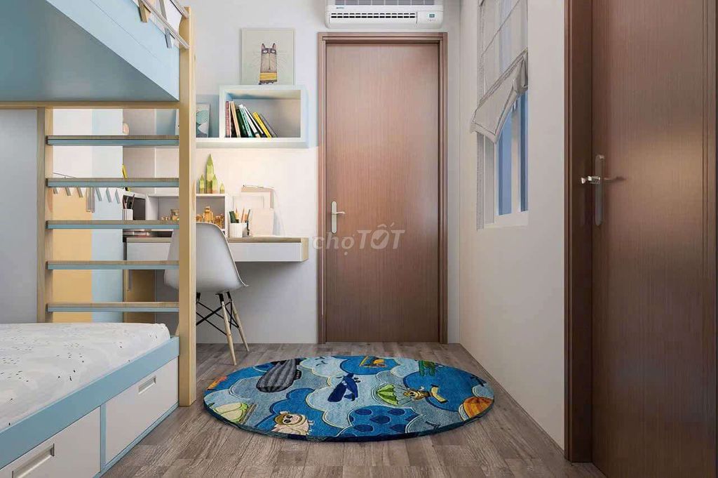 Апартаменты 80 м², 3 спальни, полная меблировка, Ли Сон