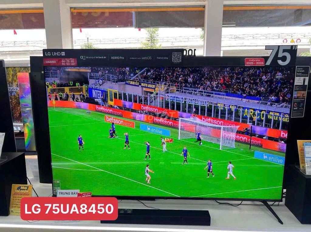 Smart TV Samsung 75UA8450. Mua bán Tivi, Âm thanh tại Quận Hoàng Mai Hà Nội được đăng bởi ĐIỆN MÁY TIVI AN KHANG TOÀN QUỐC hình 1