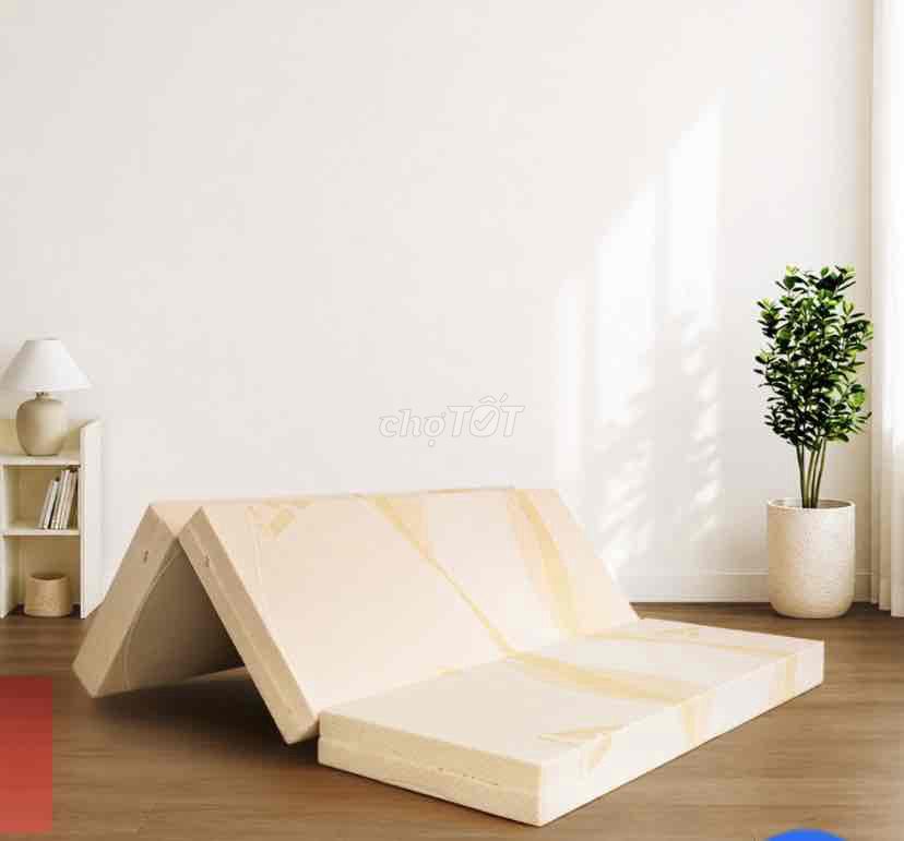 Nệm bông ép Aroma Fiber Gấp 3 Trắng kem. Mua bán Giường, chăn ga gối nệm tại Thành phố Cà Mau Cà Mau được đăng bởi Nệm Giá Kho Cà Mau hình 1