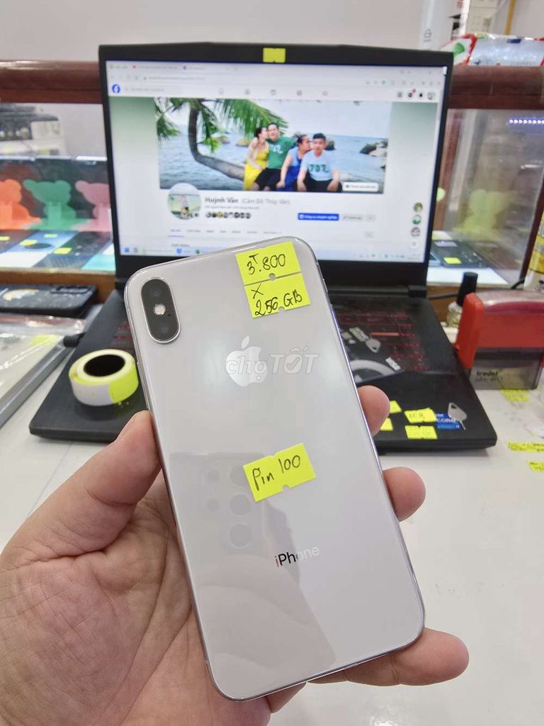 Iphone X 256GB. Mua bán Điện thoại tại Thành phố Long Xuyên An Giang được đăng bởi Facebook Cầm Đồ Thúy Vân hình 1