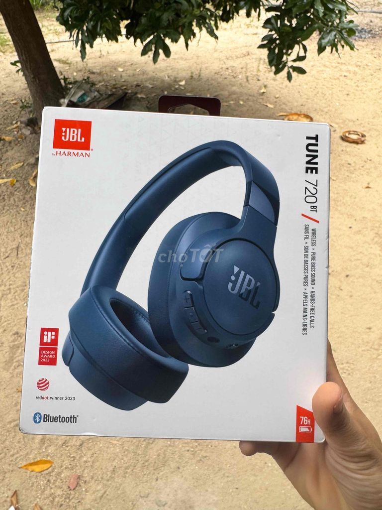 Tai nghe chụp tai JBL Tune 720BT Bluetooth Xanh. Mua bán Tivi, Âm thanh tại Huyện Phù Mỹ Bình Định được đăng bởi nguyễn Xuân Trọng hình 1