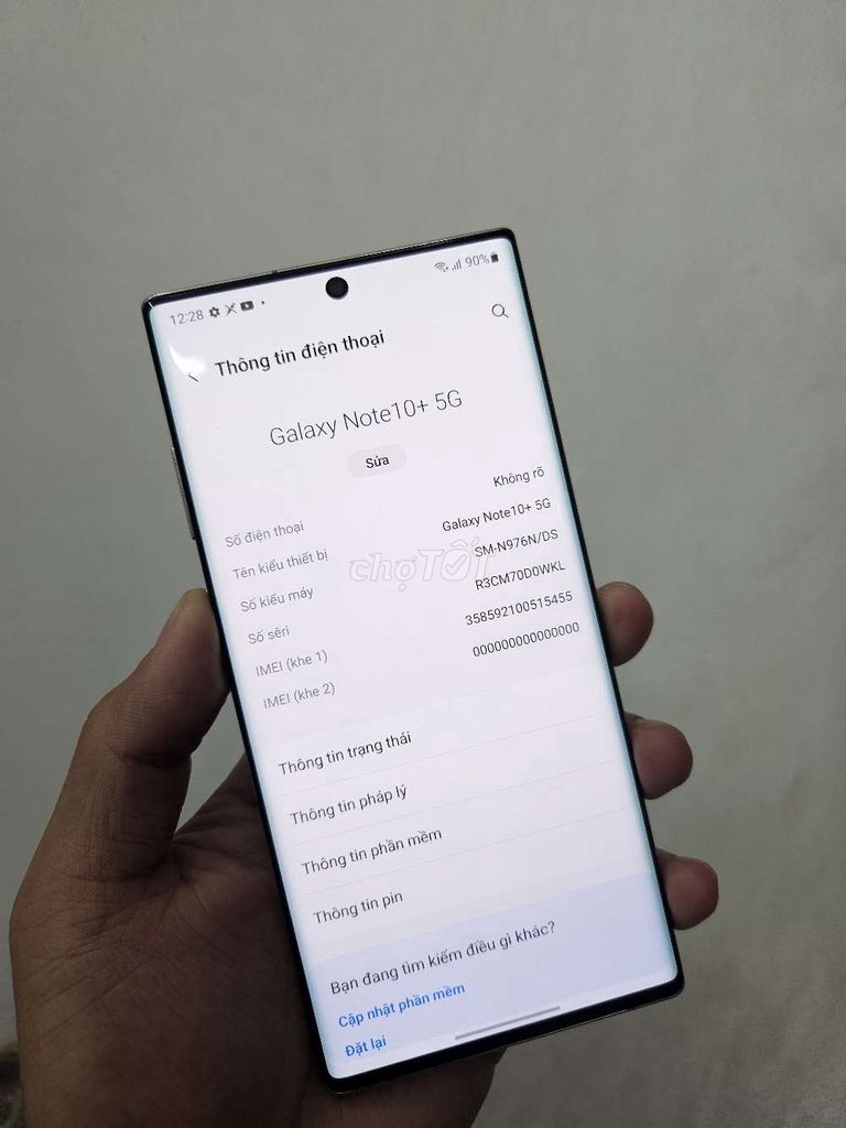 Samsung Galaxy Note 10+ 5G 256GB Đa sắc Hàn Quốc. Mua bán Điện thoại tại Quận Ba Đình Hà Nội được đăng bởi Hiếu YJ hình 1