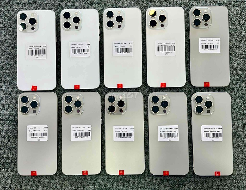 iPhone 15 Pro Max 256GB Trắng Đã sử dụng. Mua bán Điện thoại tại Thành phố Mỹ Tho Tiền Giang được đăng bởi Nhân Mobile hình 1