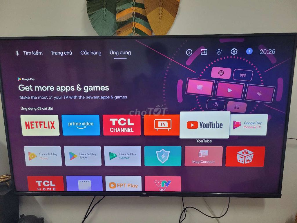 Tivi TCL 55 inch và panasonic 49in. Mua bán Tivi, Âm thanh tại Thành phố Thủ Đức Tp Hồ Chí Minh được đăng bởi Tấn Nguyễn hình 1