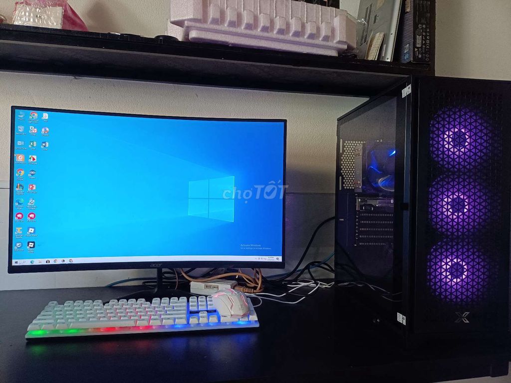 Dàn PC Gaming Xeon E5-2650 /Màn Hình Cong 27 in. Mua bán Máy tính để bàn tại Quận Thanh Khê Đà Nẵng được đăng bởi Tuấn hình 1
