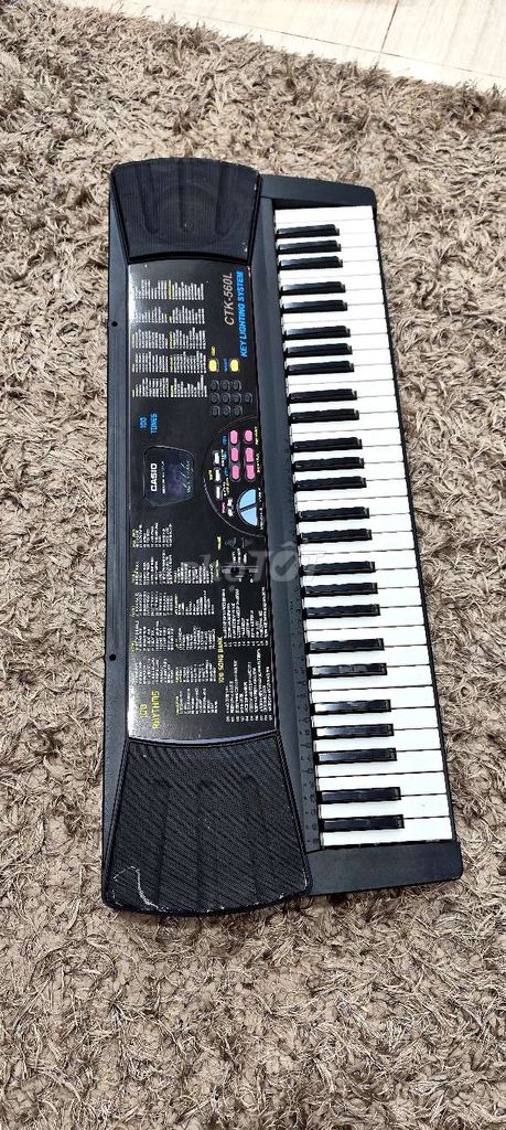 Đàn Organ Casio CTK 560L Đen. Mua bán Nhạc cụ tại Quận Hoàn Kiếm Hà Nội được đăng bởi Tranv hình 1