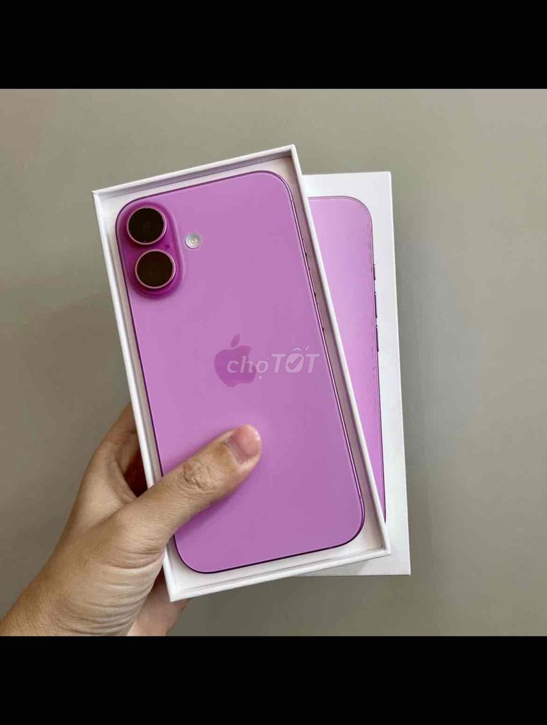 iPhone 16 thường 128G hồng FULLBOX NEW APPLE 2026. Mua bán Điện thoại tại Quận Hà Đông Hà Nội được đăng bởi iStock Hà Nội Zin Đẹp Chất hình 1
