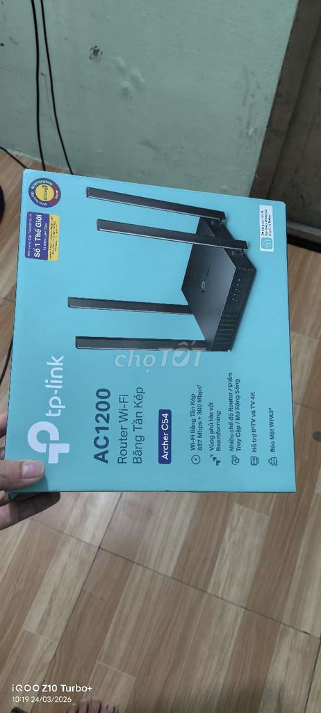 Router Wifi TP-Link Archer C54. Mua bán Phụ kiện (Màn hình, Chuột...) tại Thành phố Bắc Ninh Bắc Ninh được đăng bởi Bàn Thanh Tuyền hình 1