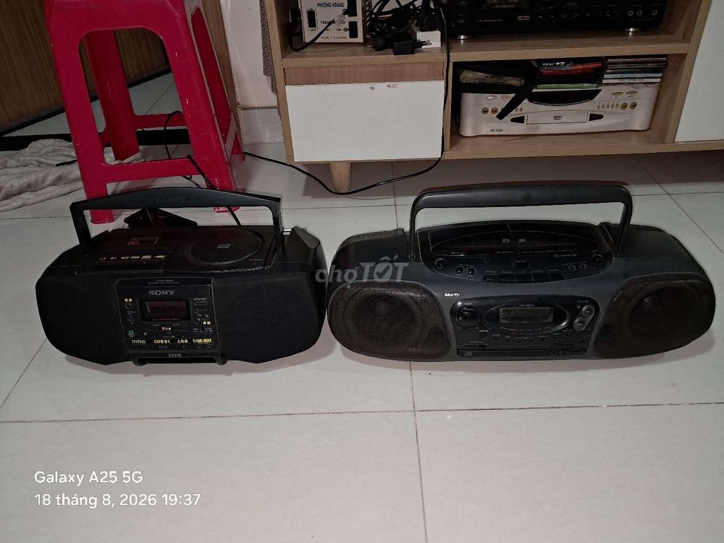 Máy cassette Sony CFD-S33 Đen. Mua bán Tivi, Âm thanh tại Thành phố Dĩ An Bình Dương được đăng bởi lộc hình 1