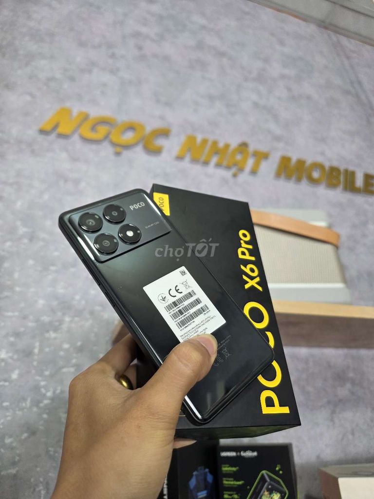 POCO X6 Pro 5G (8/256) FullBox Chính hảng. Mua bán Điện thoại tại Thành phố Buôn Ma Thuột Đắk Lắk được đăng bởi Nguyễn Ngọc Nhật hình 1