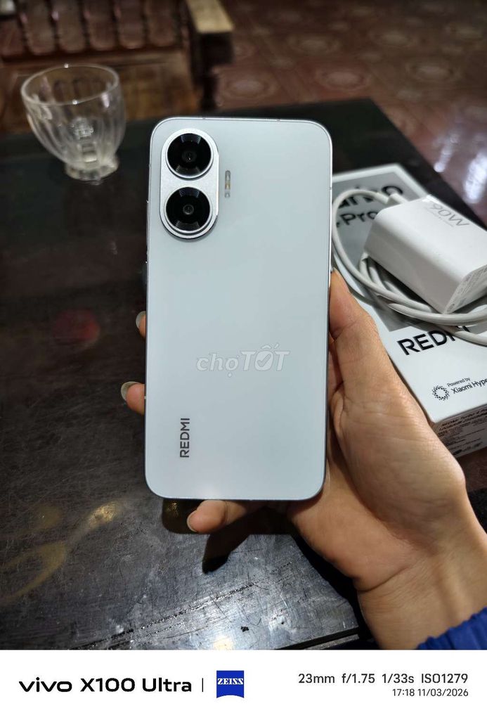 Xiaomi Redmi Turbo 4 Pro 256GB Bạc 99%. Mua bán Điện thoại tại Huyện Hữu Lũng Lạng Sơn được đăng bởi Trieu Van Huy hình 1
