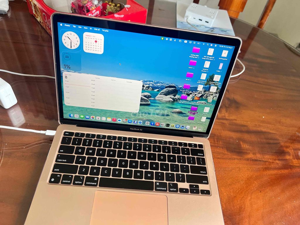 Apple MacBook Air M1 8GB/256GB Vàng. Mua bán Laptop tại Thành phố Bà Rịa Bà Rịa - Vũng Tàu được đăng bởi DN hình 1