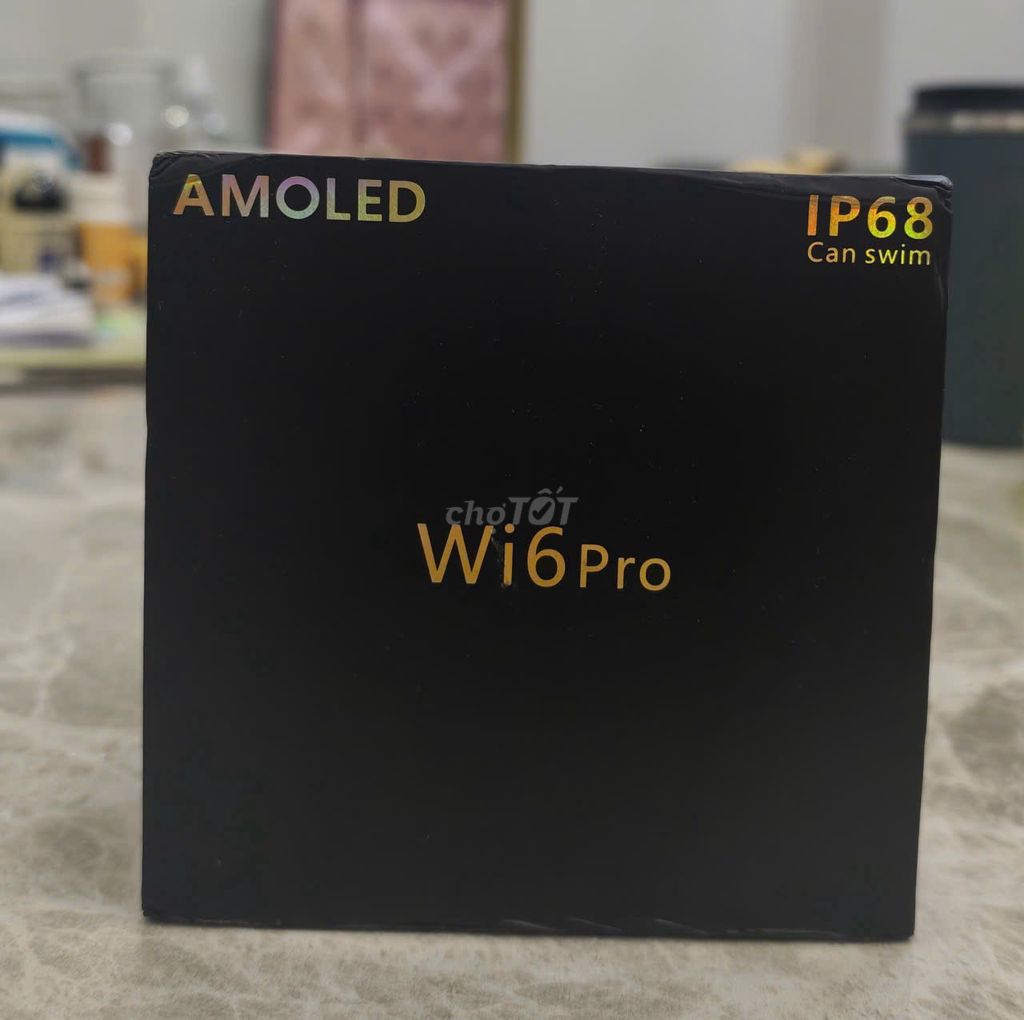Đồng hồ thông minh Wi6Pro AMOLED IP68. Mua bán Thiết bị đeo thông minh tại Quận Bình Thạnh Tp Hồ Chí Minh được đăng bởi Đức hình 1