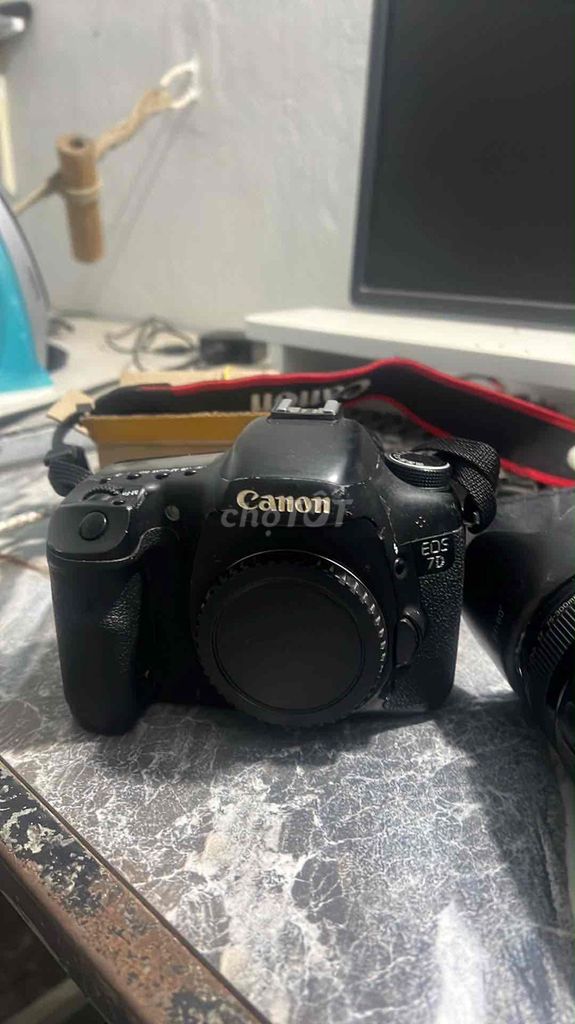Máy ảnh Canon EOS 7D EF 75-300mm Đen. Mua bán Máy ảnh, Máy quay tại Huyện Phù Cát Bình Định được đăng bởi Hoang Nd hình 1