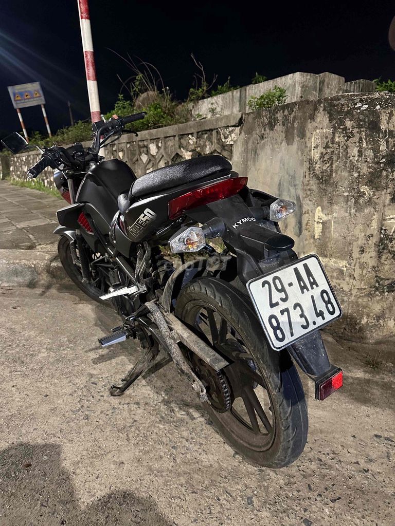 Kymco 50cc màu Đen