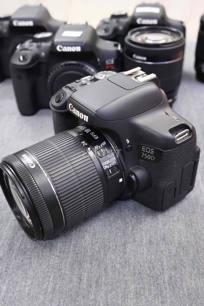 Máy ảnh Canon 750D Đã sử dụng. Mua bán Máy ảnh, Máy quay tại Quận Ba Đình Hà Nội được đăng bởi Camera Ngọc Khánh  hình 1
