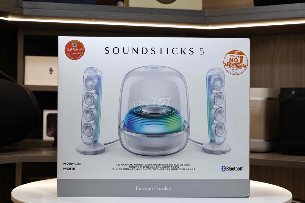 Loa Bluetooth Harman Kardon Soundsticks 5. Mua bán Tivi, Âm thanh tại Huyện Trảng Bom Đồng Nai được đăng bởi Vinh Báo Đồng Nai hình 1