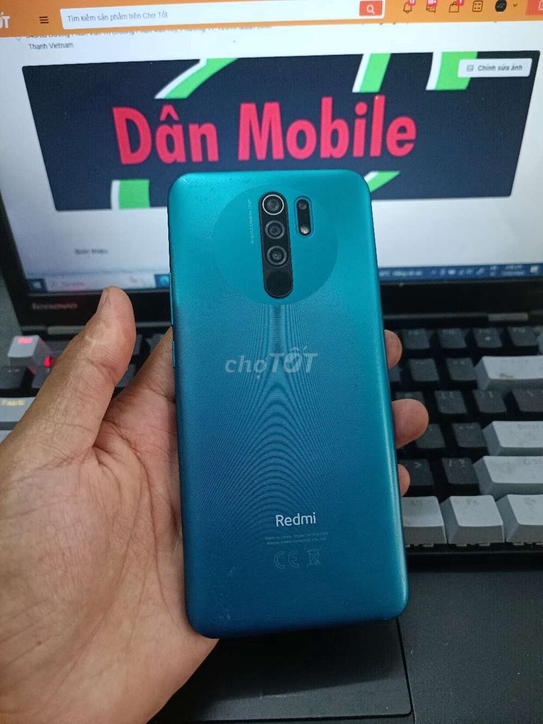 XIAOMI REDMI 9 4GB.64GB PIN 5000 HELIO G80 FULL CN