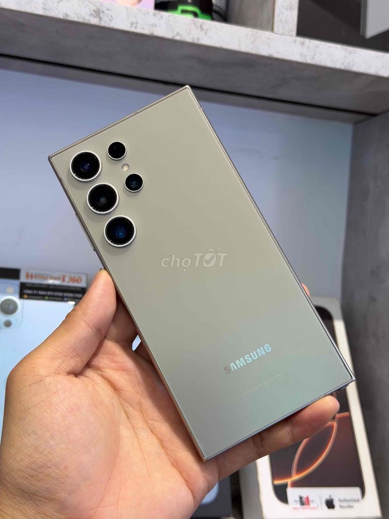 Samsung S24 Ultra 256Gb Xám 2 sim 98%. Mua bán Điện thoại tại Quận 3 Tp Hồ Chí Minh được đăng bởi Trịnh Quang Linh hình 1