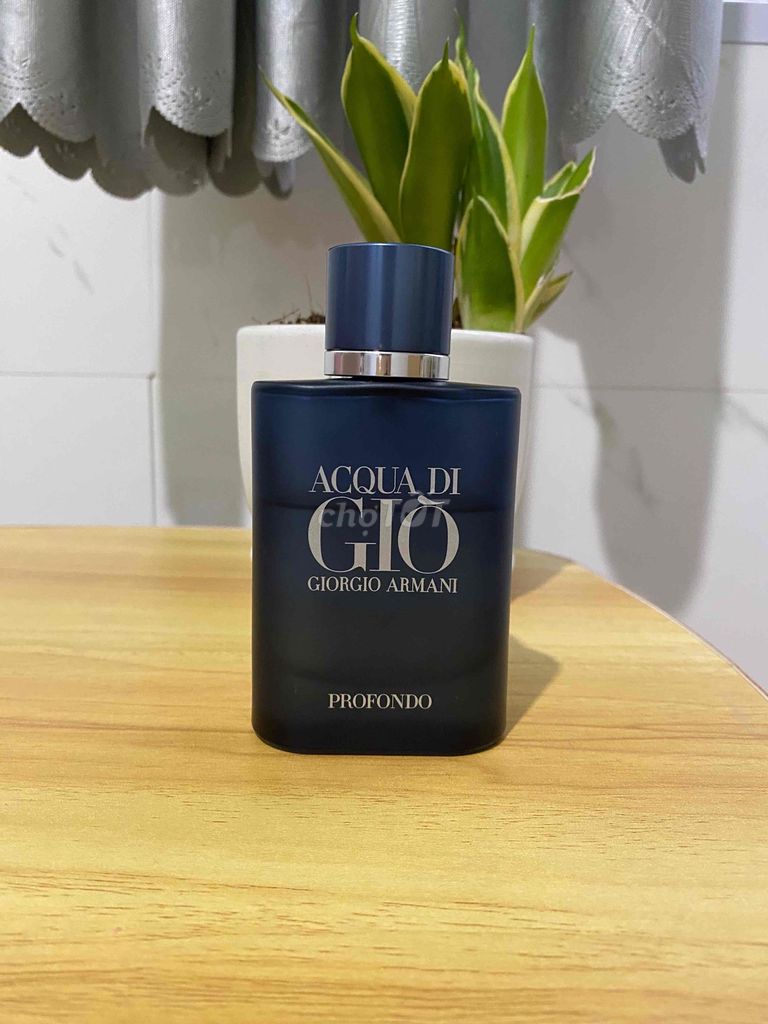 Nước hoa Giorgio Armani Acqua di Gio Profondo Nam. Mua bán Nước hoa tại Quận Cái Răng Cần Thơ được đăng bởi Huỳnh Đất xanh miền tây  hình 1