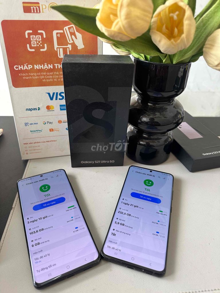 Samsung Galaxy S21 Ultra 5G 128GB màn zin 97%. Mua bán Điện thoại tại Thành phố Long Xuyên An Giang được đăng bởi dienthoaidao hình 1