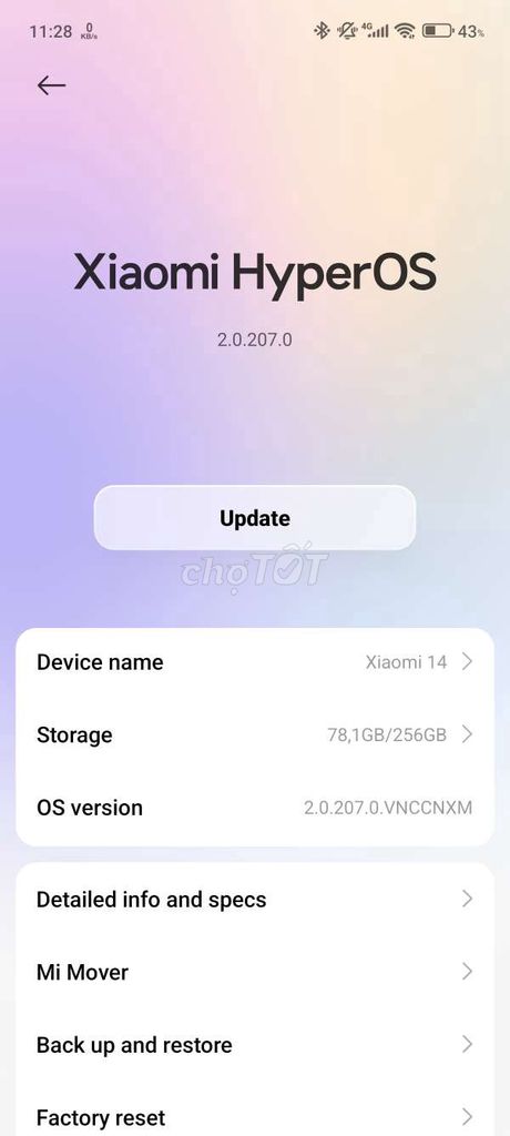 Xiaomi 14 256GB. Mua bán Điện thoại tại Huyện Kiến Thuỵ Hải Phòng được đăng bởi thắng hình 1