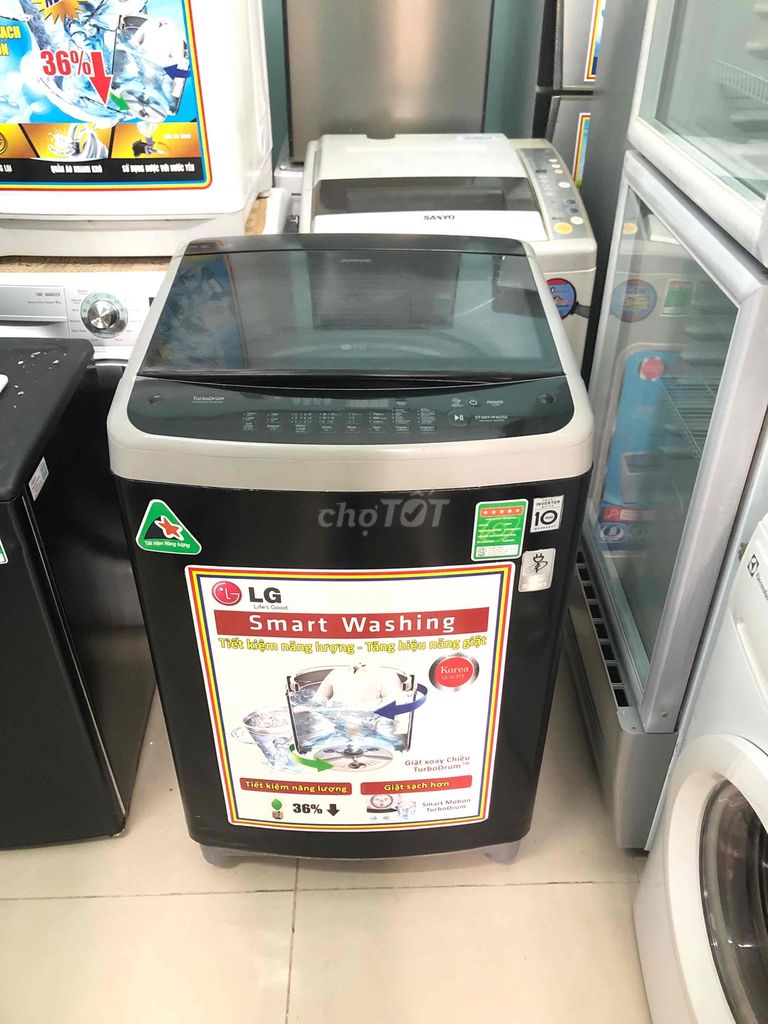 Thanh lý máy giặt LG inverter 9kg chạy tốt có BH