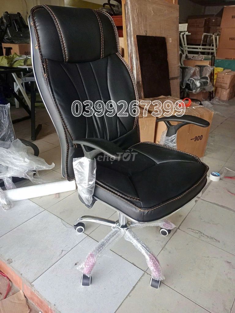 Ghế giám đốc bọc da cao cấp. Mua bán Bàn ghế tại Thành phố Thủ Đức Tp Hồ Chí Minh được đăng bởi EM DECOR hình 1
