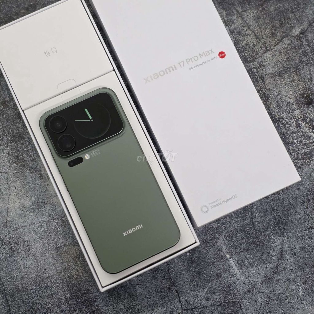 Xiaomi 17 Pro Max 5G 512GB Xanh rêu. Mua bán Điện thoại tại Quận Thanh Khê Đà Nẵng được đăng bởi Tú MB hình 1