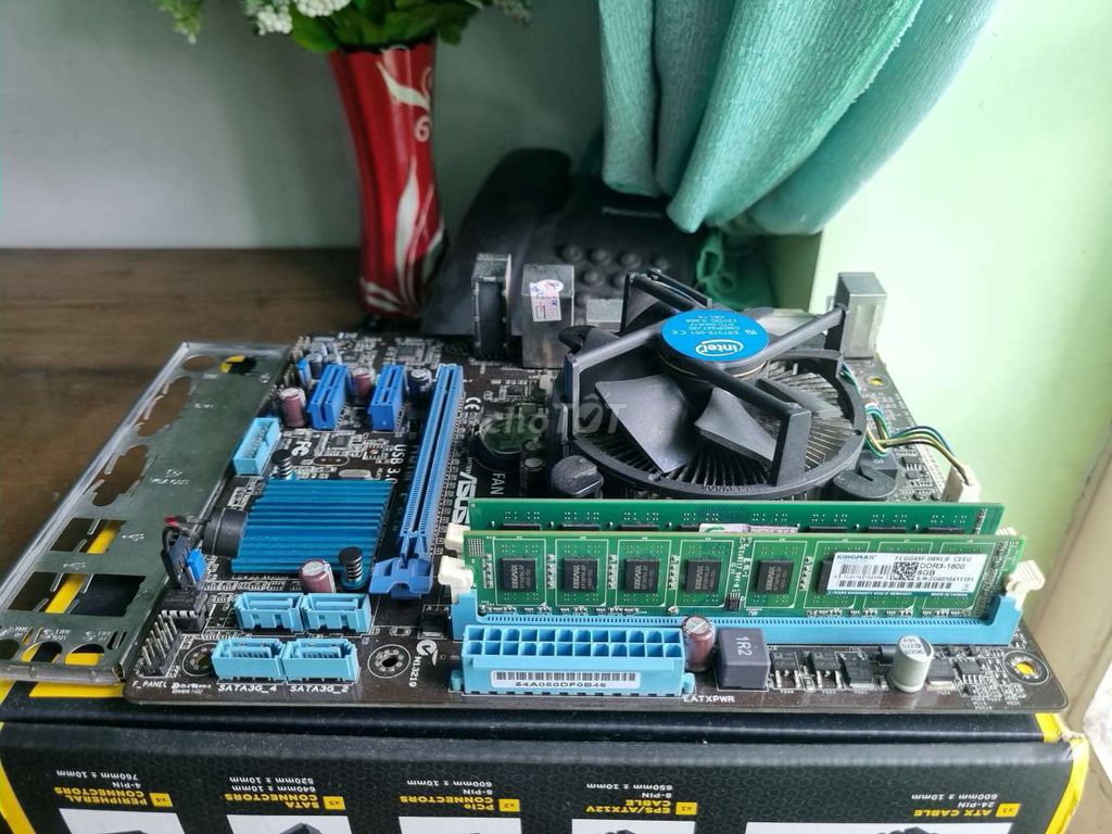 Mainboard ASUS H61M-F USB 3.0 Đã dùng. Mua bán Linh kiện (RAM, Card...) tại Quận 8 Tp Hồ Chí Minh được đăng bởi Ngoc Thao hình 1