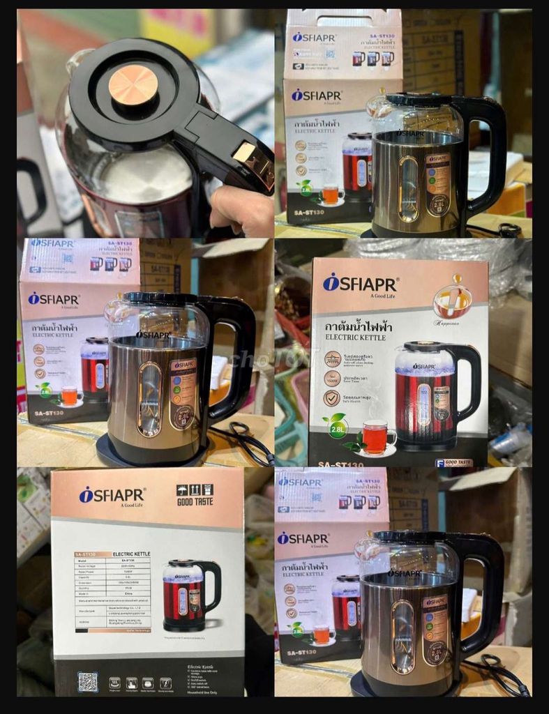 Ấm siêu tốc OSFIAPR SA-ST130 2.8L Thủy ti. Mua bán Bếp, lò, đồ điện nhà bếp tại Quận Thanh Khê Đà Nẵng được đăng bởi Gia Dụng Thủy Lê hình 1