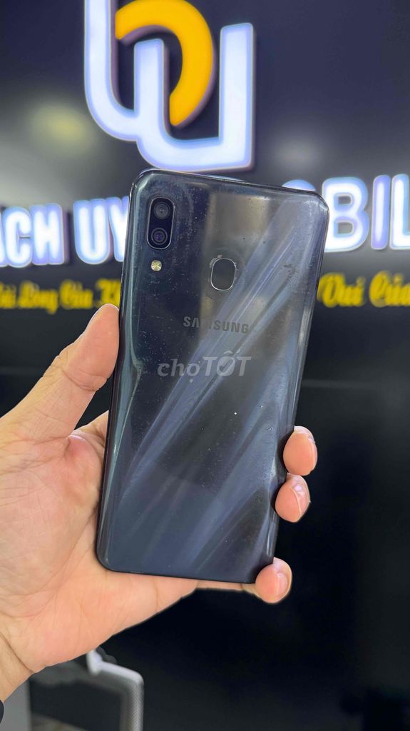 Samsung A30 Xanh Đen Vân tay - TẶNG SẠC. Mua bán Điện thoại tại Quận Bình Thạnh Tp Hồ Chí Minh được đăng bởi Phan Việt hình 1