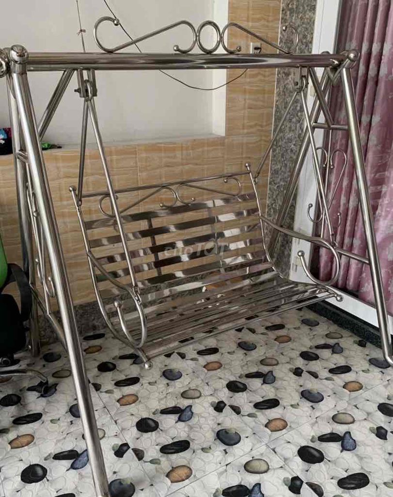 Xích đu Inox 304 Mới 90%. Mua bán Nội thất, đồ gia dụng khác tại Thành phố Thủ Dầu Một Bình Dương được đăng bởi Nguyễn hình 1